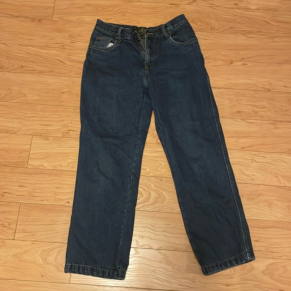 vintage dark wash jeans 31x30 relaxed fit